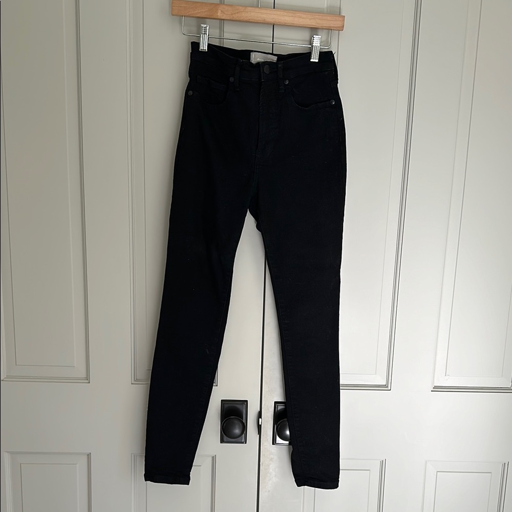 Everlane Black High-Waisted Jeans